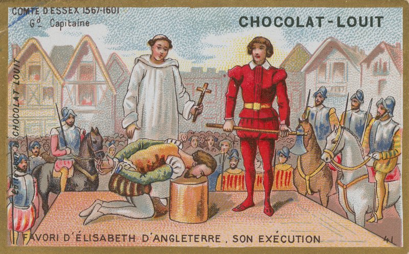 Essex Kontunun İnfazı, 1601 by French School