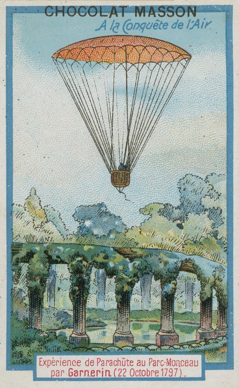Andre-Jacques Garnerin tarafından Parc Monceau