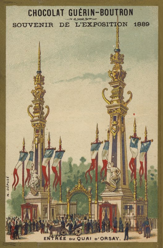Sergi 1889 - Çikolata Hatırası by French School
