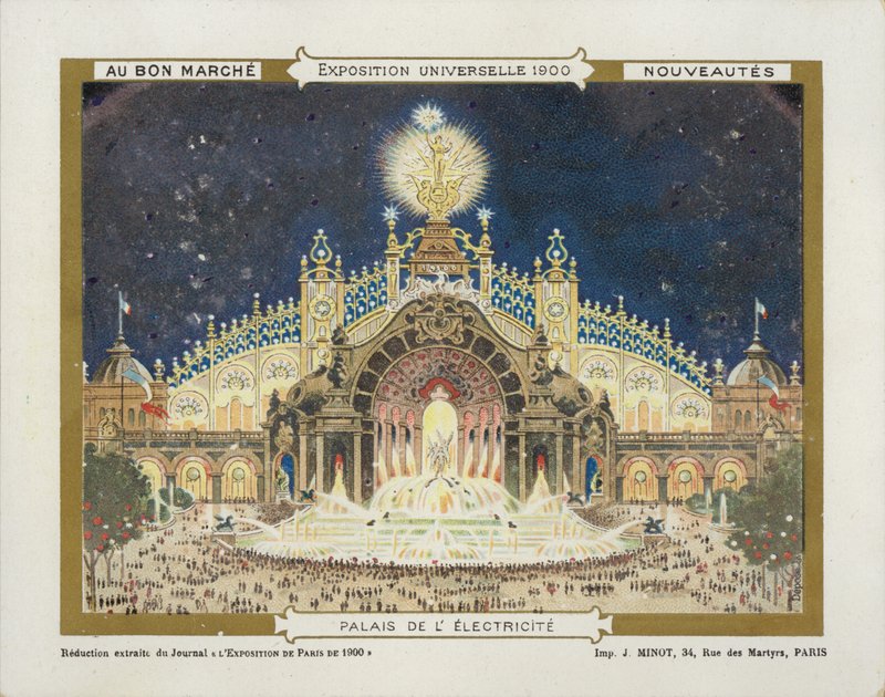 Evrensel Sergi 1900 Elektrik by French School
