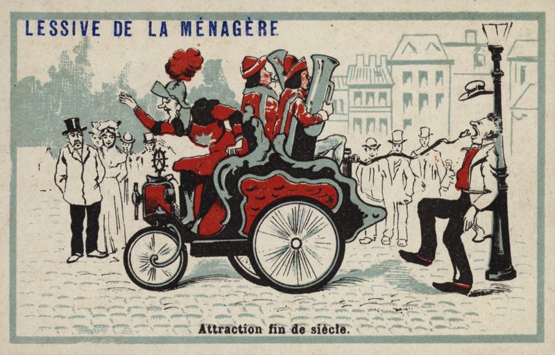 Fin de Siecle stilinde diş çekimi by French School