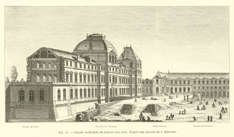 1650 civarında Louvre