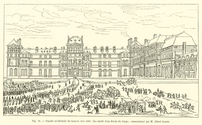 1660 civarında Louvre
