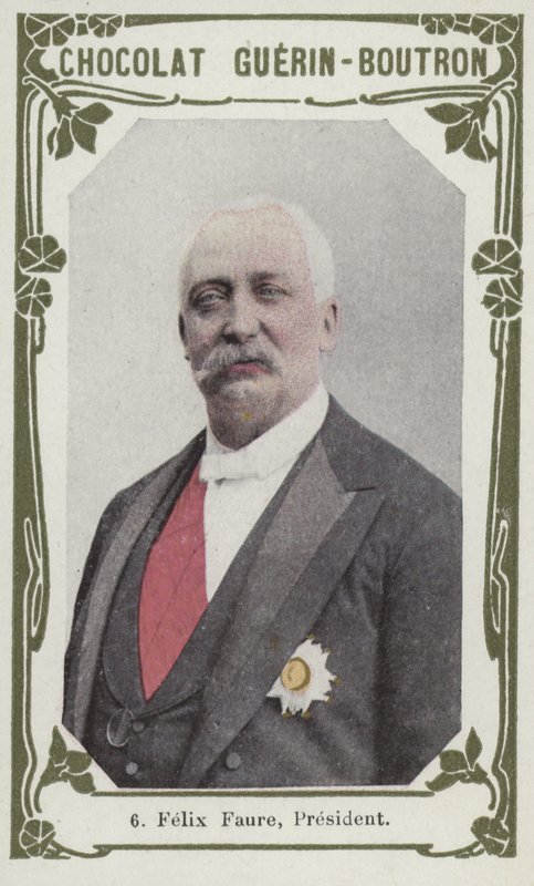 Felix Faure, Başkan (renkli fotoğraf) by French School