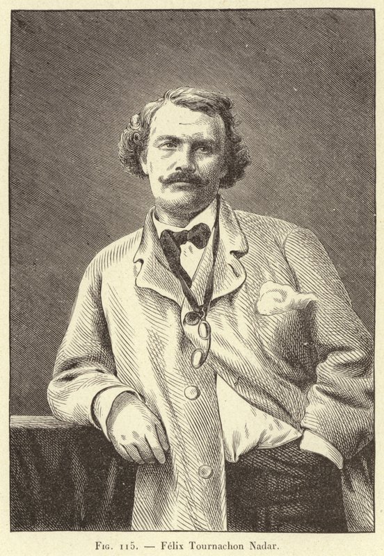 Felix Tournachon Nadar (gravür) by French School