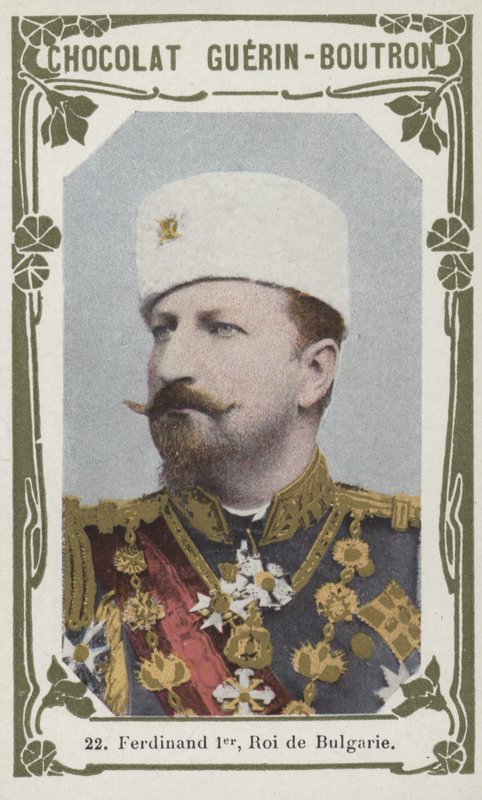 Ferdinand Premier, Bulgaristan Kralı (renkli fotoğraf) by French School