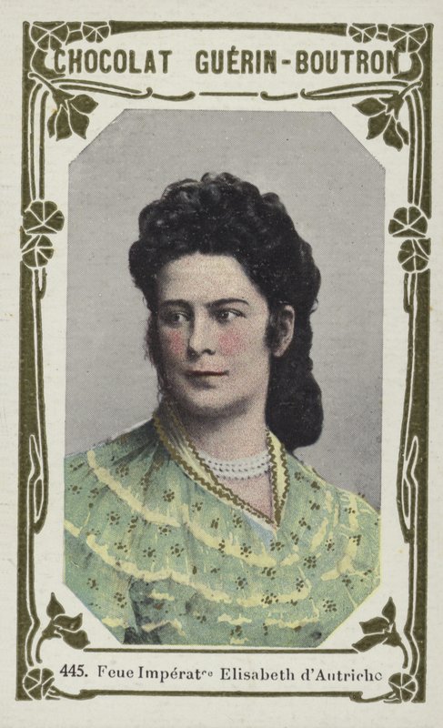 Avusturya Peri İmparatoriçesi Elisabeth (renkli fotoğraf) by French School