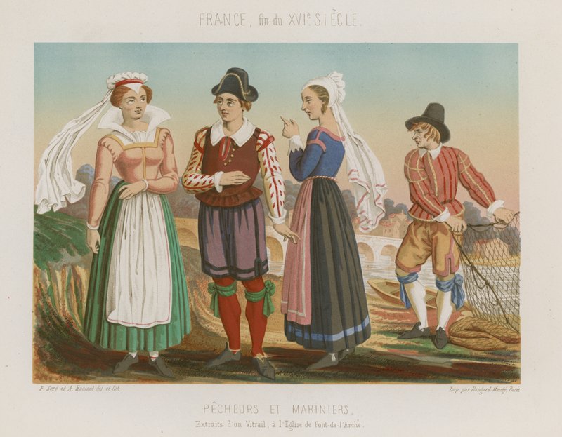 Balıkçılar ve denizciler by French School