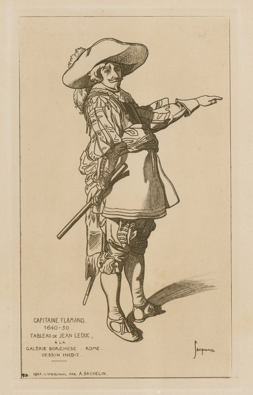 Flaman Kaptan, 1640-50 by French School