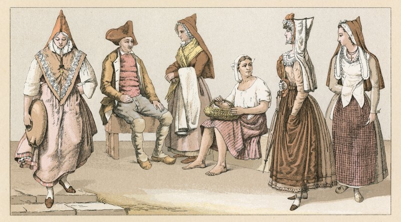 Fransa Kostüm by French School