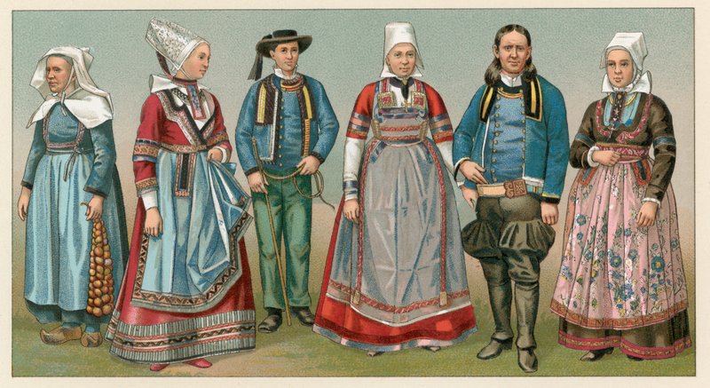 Fransa Kostüm by French School