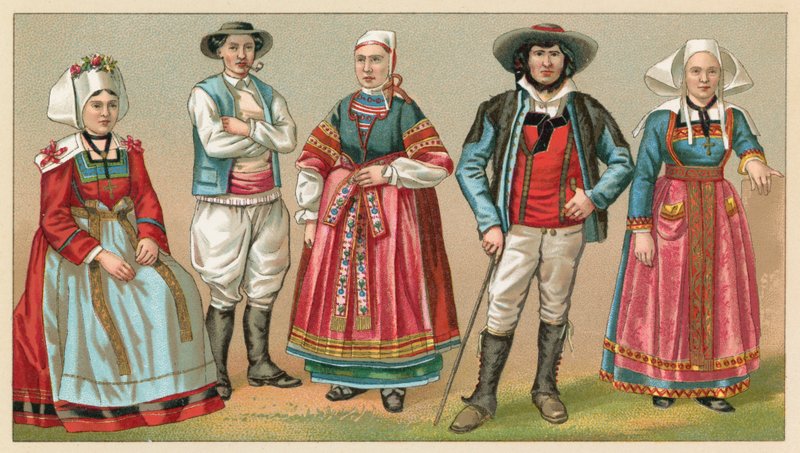 Fransa Kostüm by French School