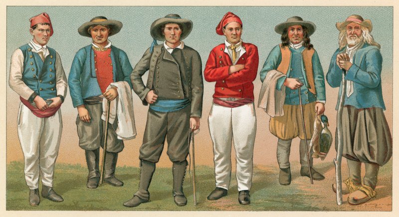 Fransa Kostüm by French School
