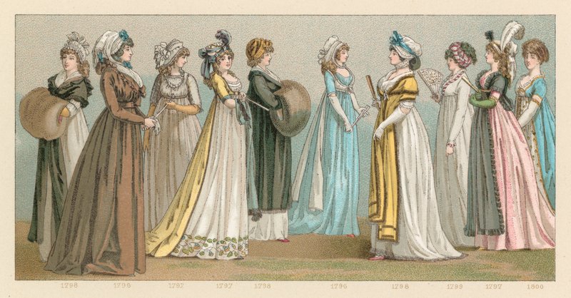 Fransa XVIII.Yüzyıl Kostümü by French School