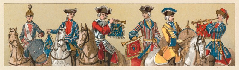 Fransa XVIII.Yüzyıl Kostümü by French School