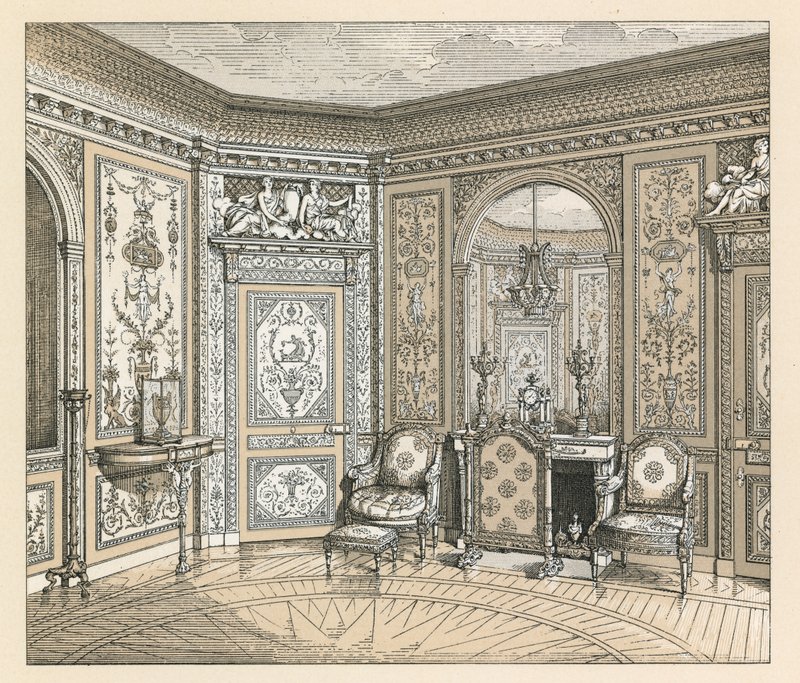 Fransa XVIII.Yüzyıl Kostümü by French School