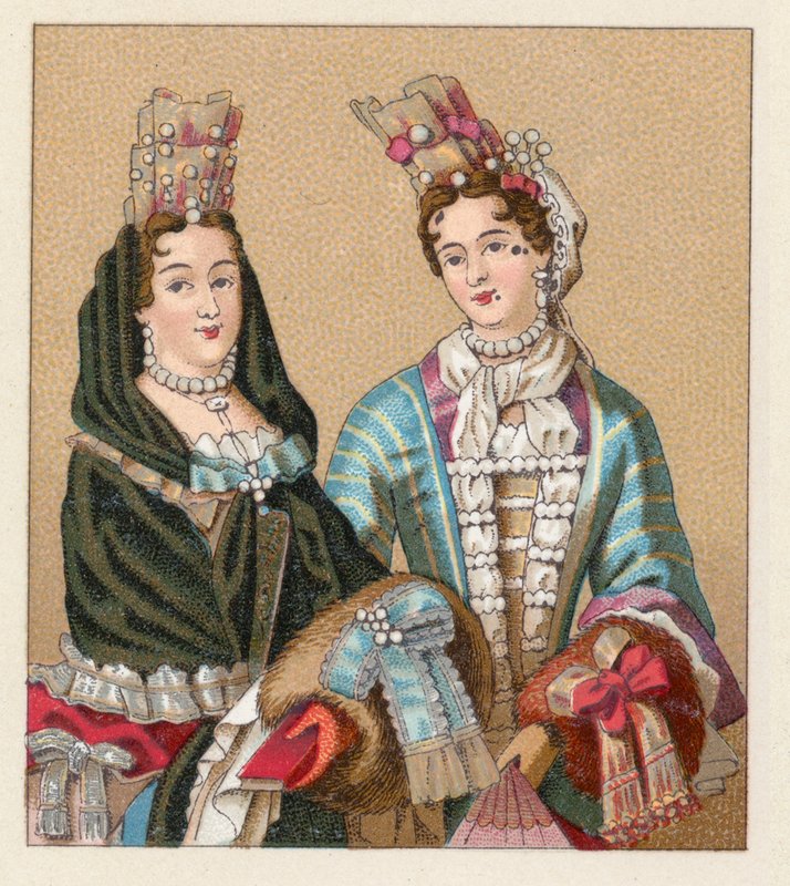 Fransa XVII.Yüzyıl Kostümü by French School