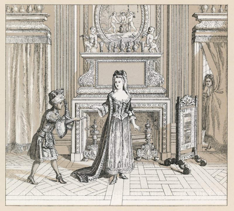 Fransa XVII.Yüzyıl Kostümü by French School