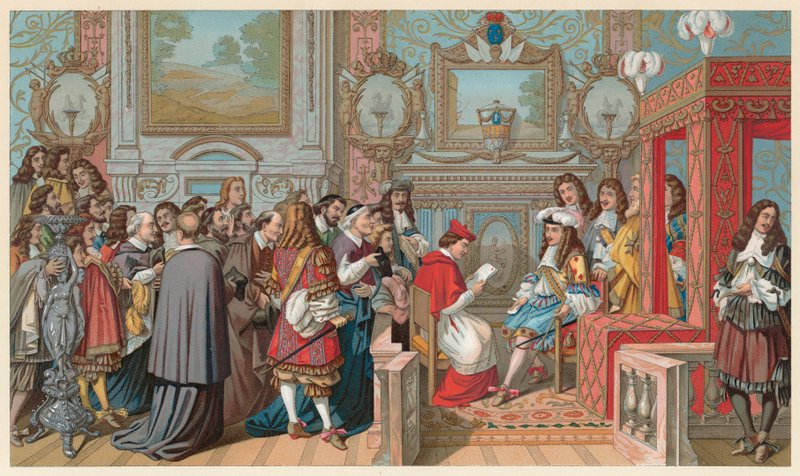 Fransa XVII.Yüzyıl Kostümü by French School