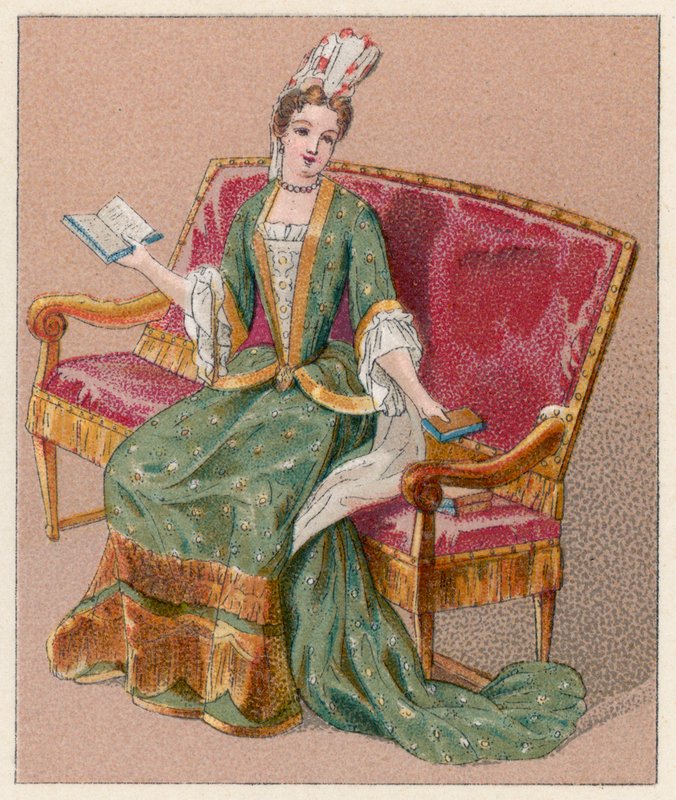 Fransa XVII.Yüzyıl Kostümü by French School