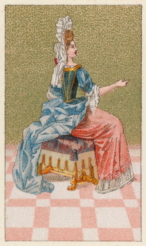 Fransa XVII.Yüzyıl Kostümü by French School