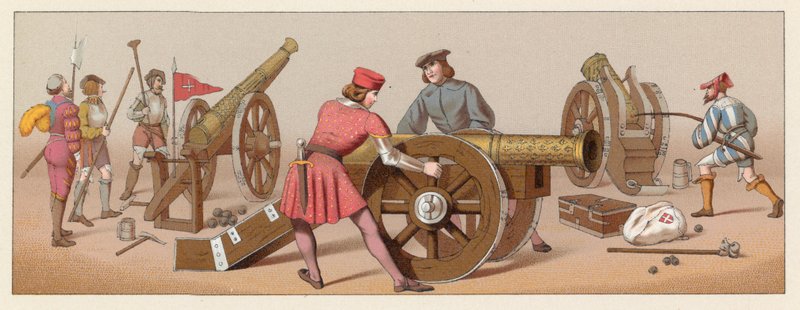 Fransa XVI. Yüzyıl Kostümü by French School