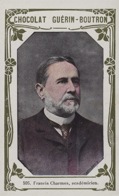 Francis Charmes, akademisyen (renkli fotoğraf) by French School