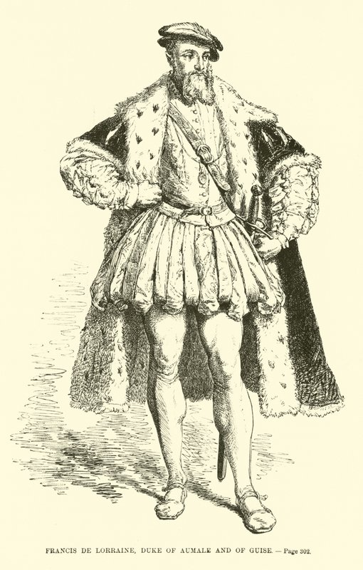 Francis de Lorraine, Aumale ve Guise Dükü by French School