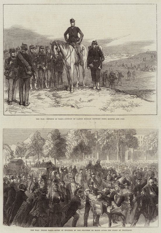 Franco-Prusya Savaşı by French School