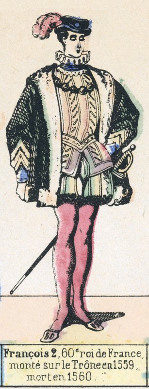 François 2, 60. Fransa Kralı, 1559