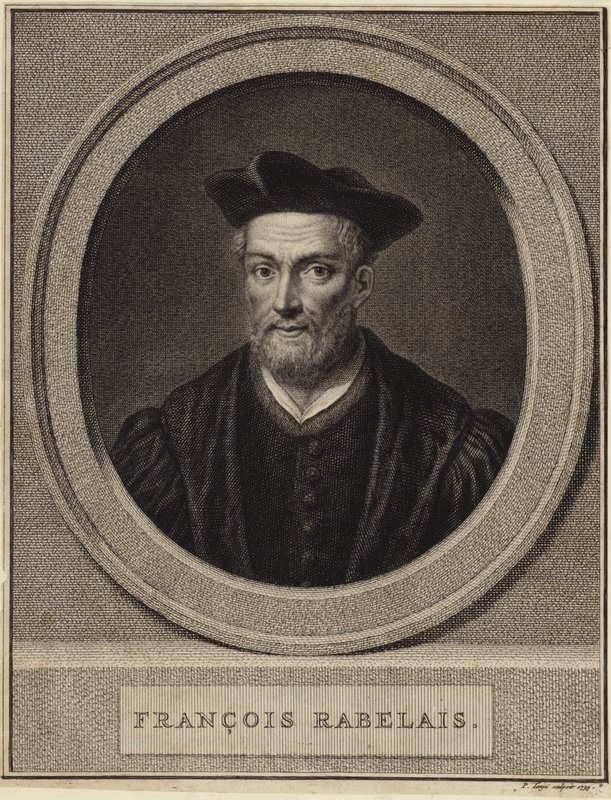 François Rabelais by French School