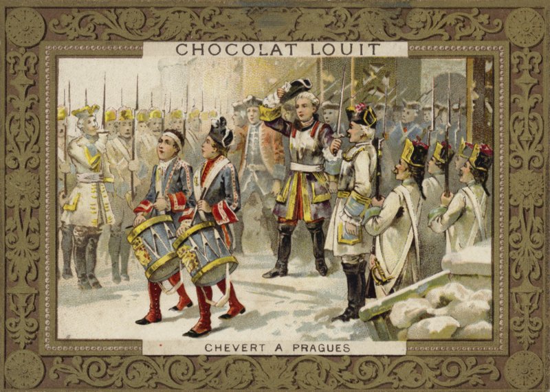 Francois de Chevert, Fransız general, Prag Kuşatması