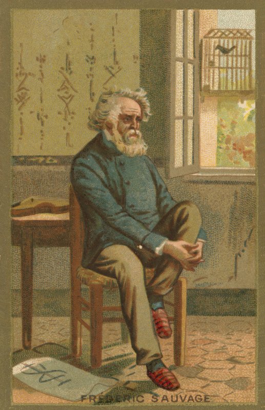 Frederic Sauvage, Fransız tekne üreticisi by French School