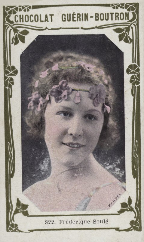 Frederique Soule (renkli fotoğraf) by French School
