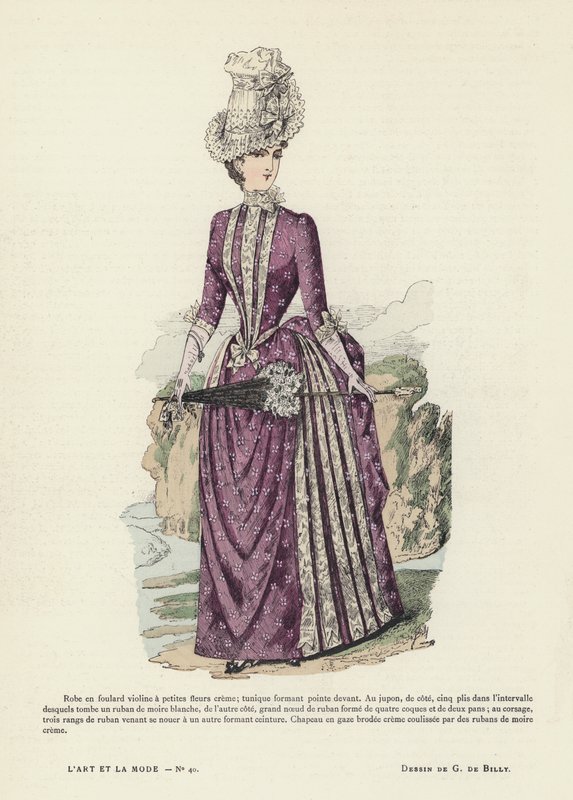 Fransız moda plakası by French School