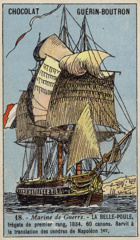 Fransız Fırkateyni Belle Poule by French School