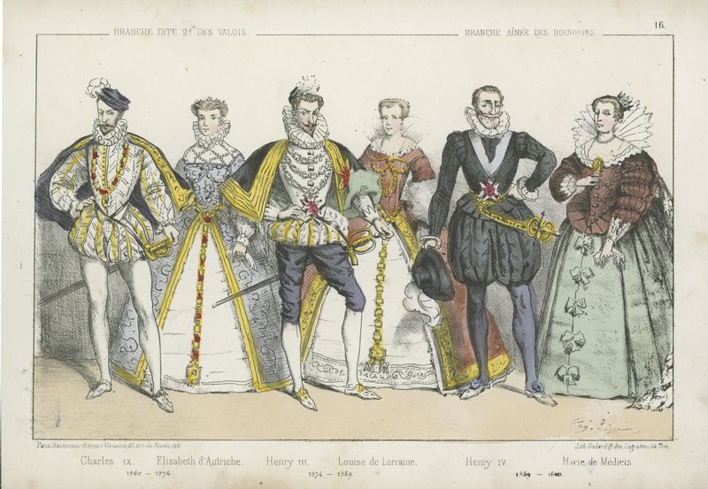 16. ve 17. Yüzyılın Fransız kralları ve kraliçeleri by French School