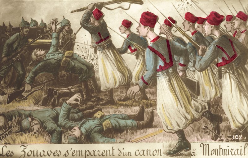 Fransız zouavları, Montmirail