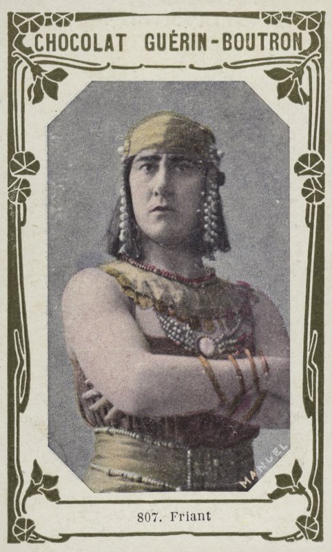 Friant (renkli fotoğraf) by French School