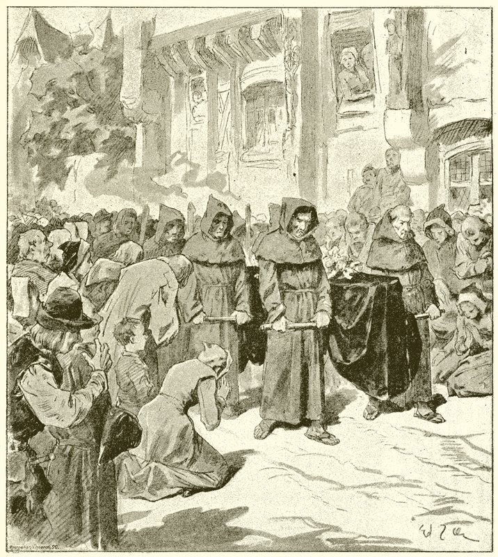 Cenaze de Clemence Isaure by French School