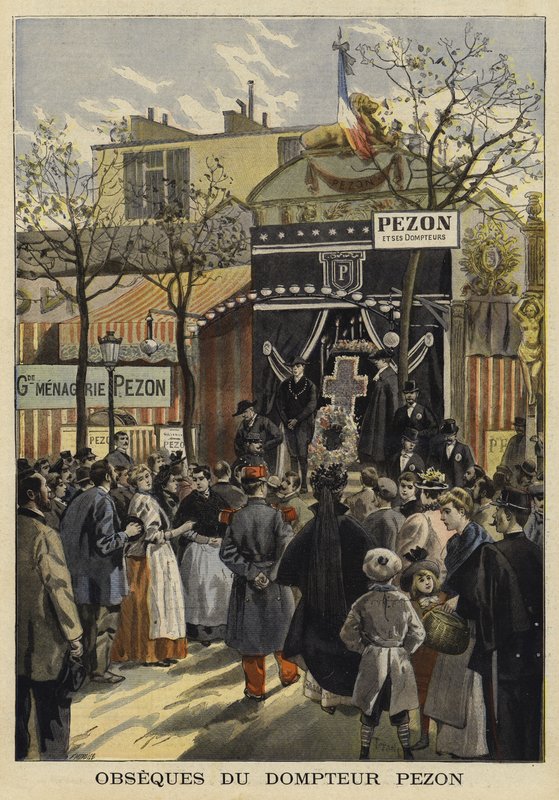 Fransız hayvan terbiyecisi Jean-Baptiste Pezon