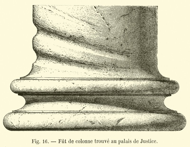 Adliyede sütun kovanı bulundu by French School