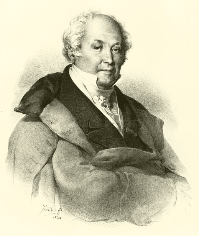 G Letierre, portre by French School