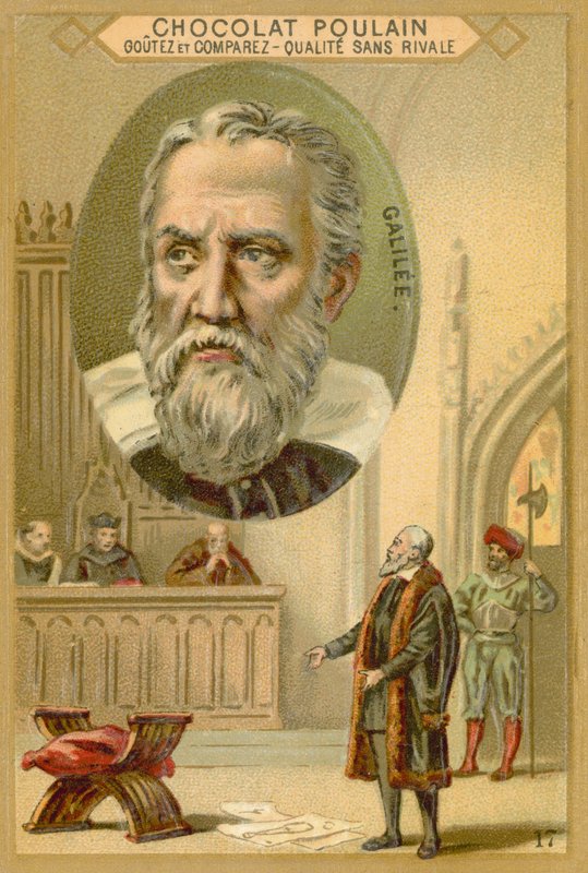 Galileo Galilei, İtalyan fizikçi, matematikçi ve astronom by French School