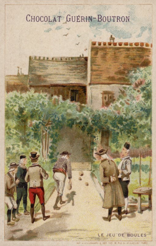 Boules oyunu (chromolitho) by French School