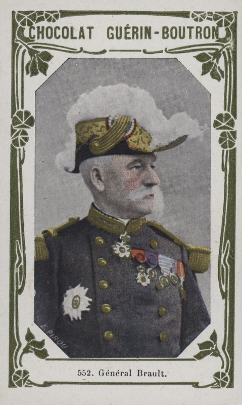 General Brault (renkli fotoğraf) by French School