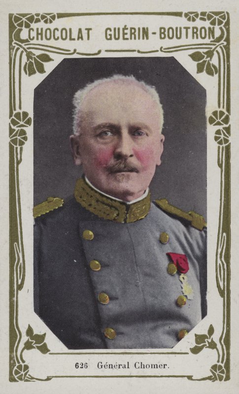 General Chomer (renkli fotoğraf) by French School