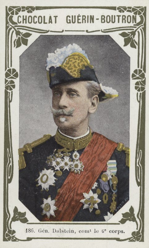 General Dalstein, komutan le 6e kolordu (renkli fotoğraf) by French School