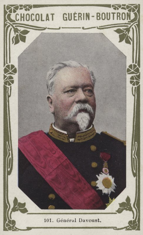 General Davoust (renkli fotoğraf) by French School