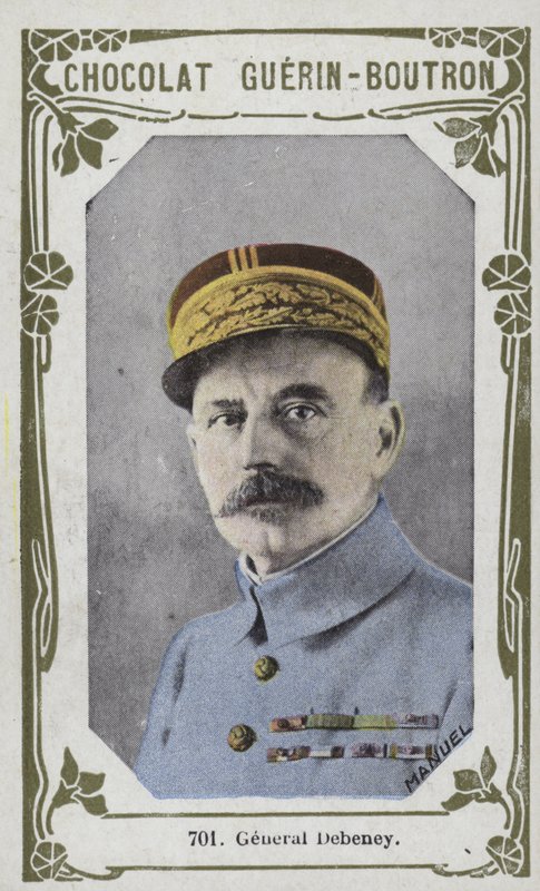 General Debeney (renkli fotoğraf) by French School